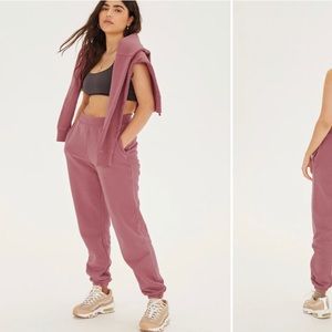 Girlfriend Collective Mauve Classic Jogger